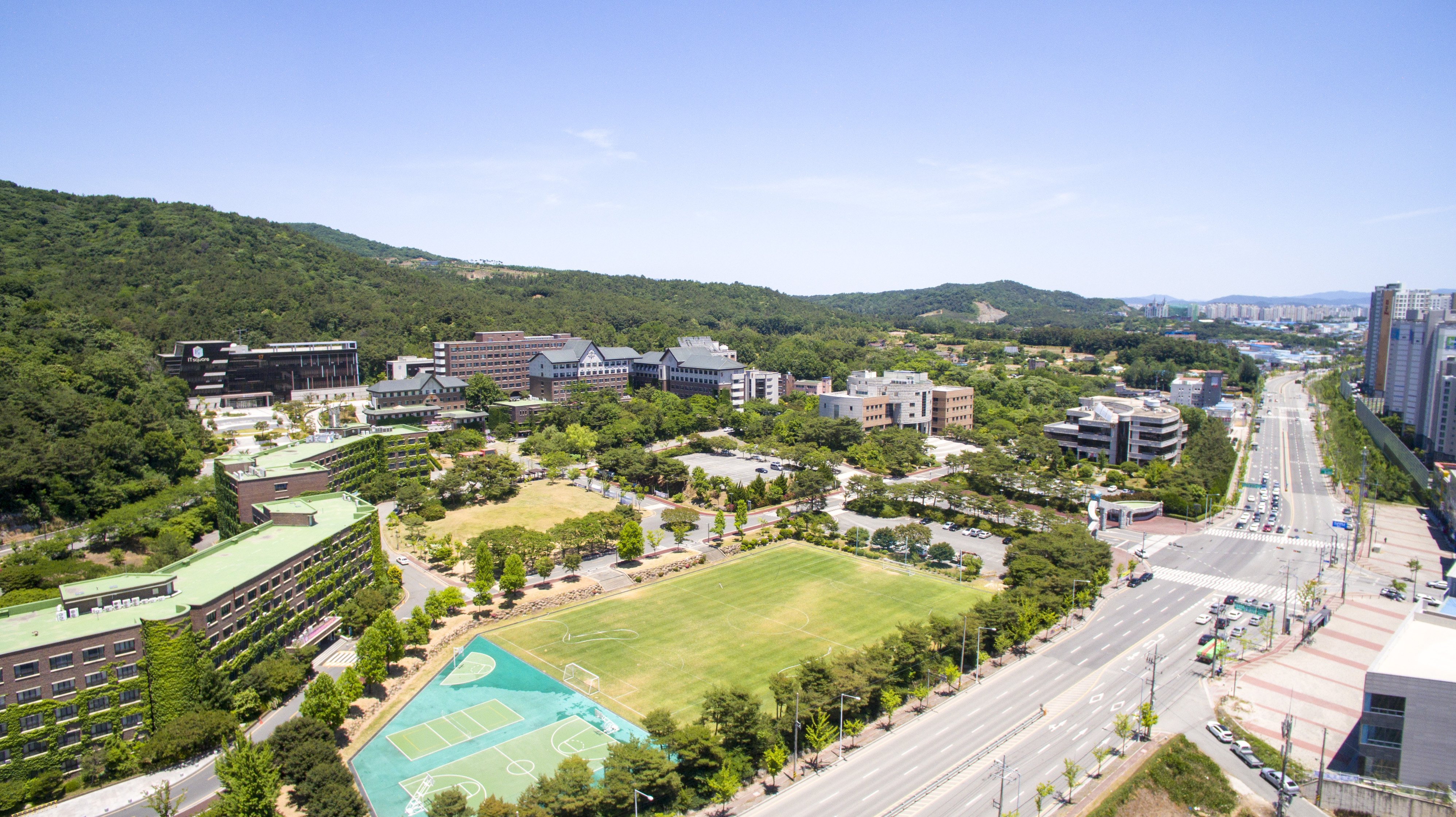 호남대학교 전경
