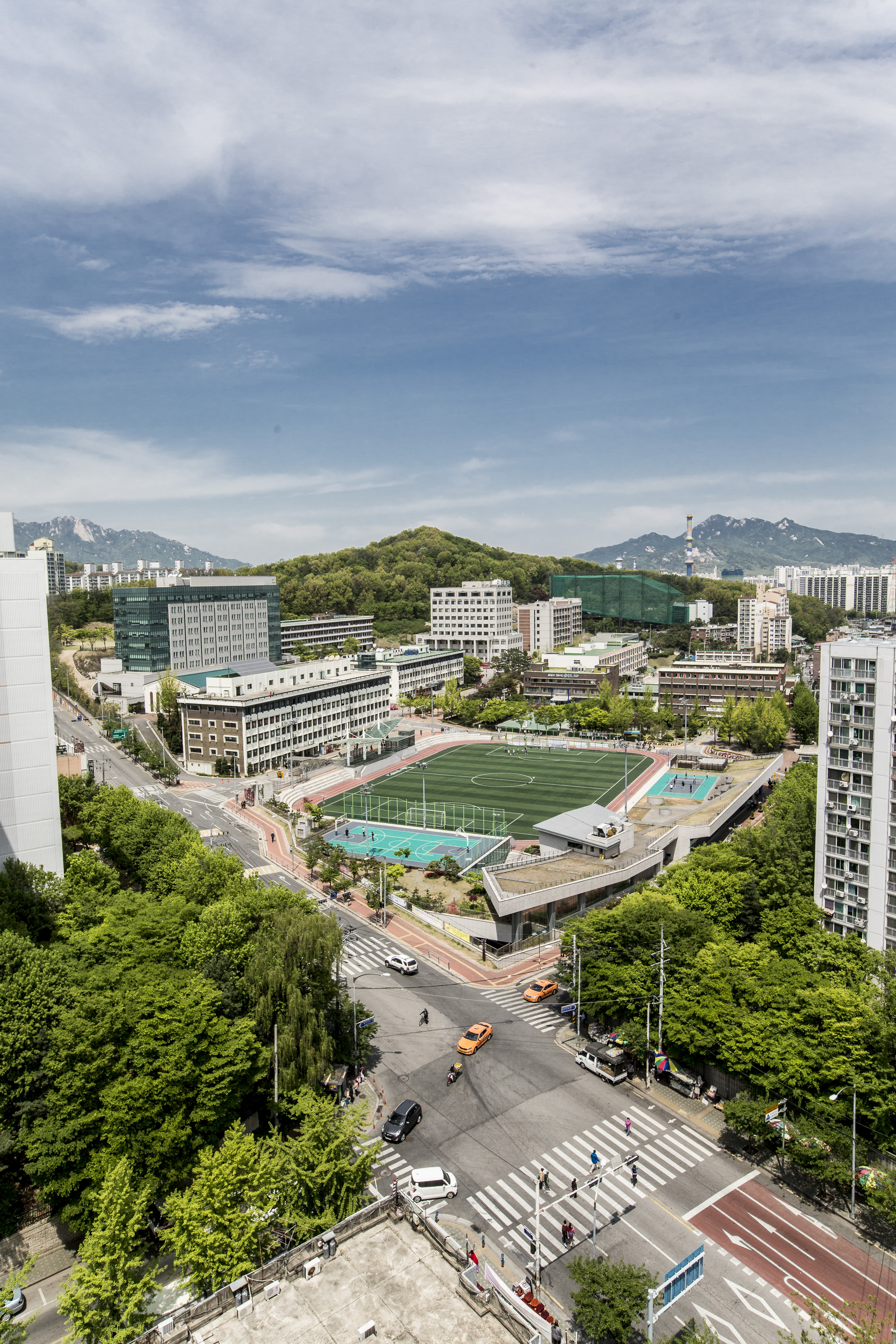 인덕대학교 전경